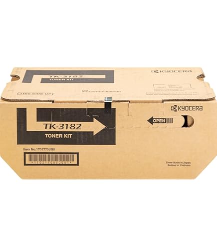 Amazon.co.jp: Kyocera TK-3182 ブラックトナーカートリッジ M3655idn